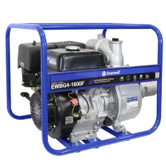 Bomba de agua con motor a gasolina